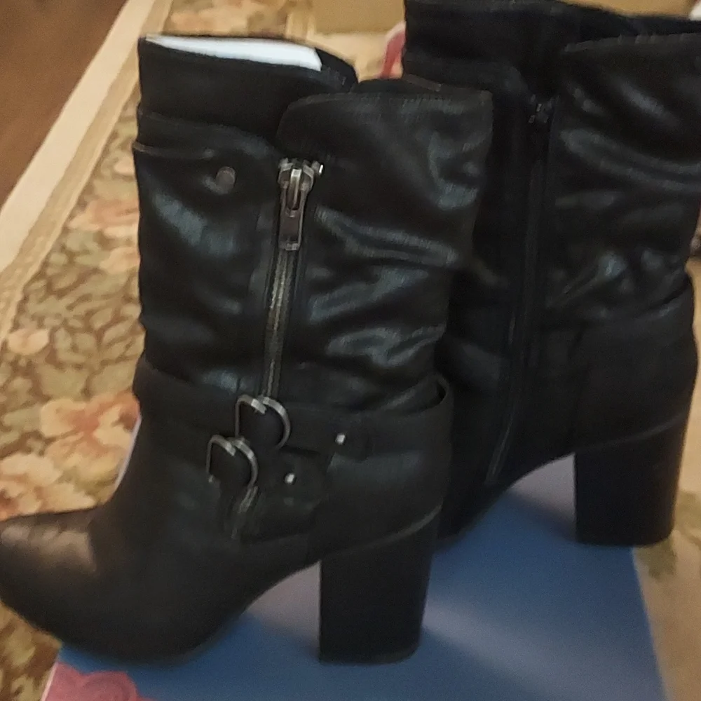 Carlos Santana paisley black boots - Picture 4 of 9